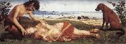 Piero di Cosimo Satyr Mourning over a Nymph china oil painting reproduction